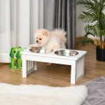 Dog Feeding Station Ideas for Bowls Food and Leash Storage